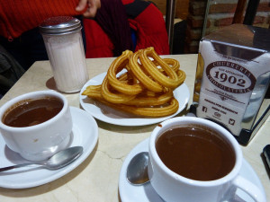 Dove mangiare churros e cioccolata a Madrid